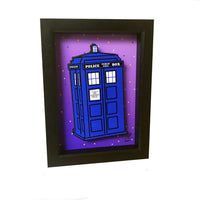 Doctor Who Tardis 3D Art