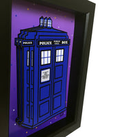 Doctor Who Tardis 3D Art