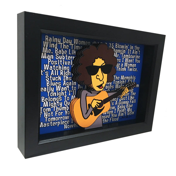 Bob Dylan 3D Art