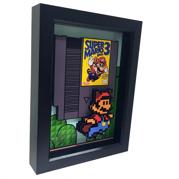 Super Mario Bros 3 3D Art