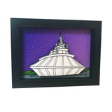 Space Mountain 3D Art