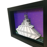 Space Mountain 3D Art