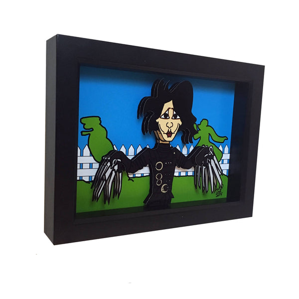 Edward Scissorhands 3D Art