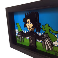 Edward Scissorhands 3D Art