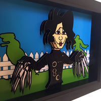 Edward Scissorhands 3D Art
