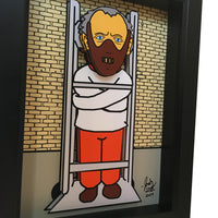 Hannibal Lecter 3D Art