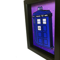 Doctor Who Tardis 3D Art