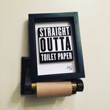 Straight Outta Toilet Paper 3D Art