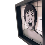 Psycho Shower Scene 3D Art