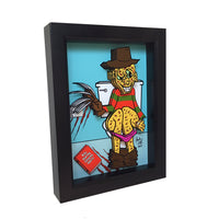 Freddy and Jason Bathroom Decor 3D Art