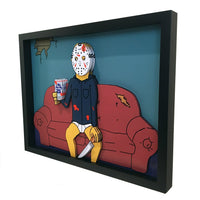 Relaxing Jason Voorhees 3D Art