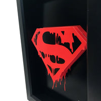 Superman Doomsday Logo 3D Art