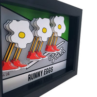 Runny Eggs 3D Art