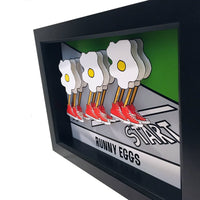 Runny Eggs 3D Art