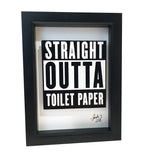 Straight Outta Toilet Paper 3D Art