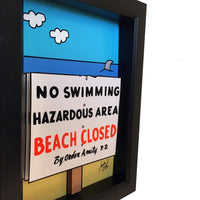 Jaws Amity Island 3D Art