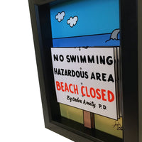 Jaws Amity Island 3D Art