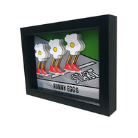 Runny Eggs 3D Art