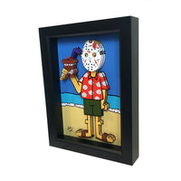Malibu Jason Voorhees 3D Art
