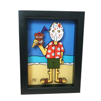 Malibu Jason Voorhees 3D Art