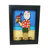 Malibu Jason Voorhees 3D Art