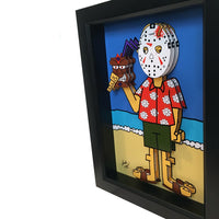 Malibu Jason Voorhees 3D Art