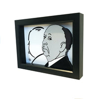 Alfred Hitchcock Presents 3D Art (5x7" version)