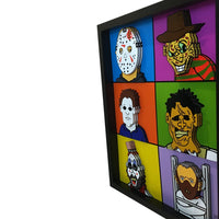 Horror Icons 3D Art