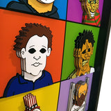 Horror Icons 3D Art