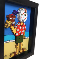 Malibu Jason Voorhees 3D Art
