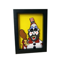 Captain Spaulding 5x7" 3D Art