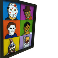 Horror Icons 3D Art