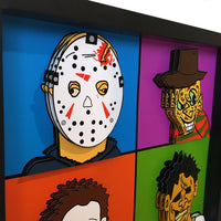 Horror Icons 3D Art