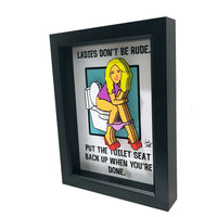 Ladies Don't Be Rude 3D Art