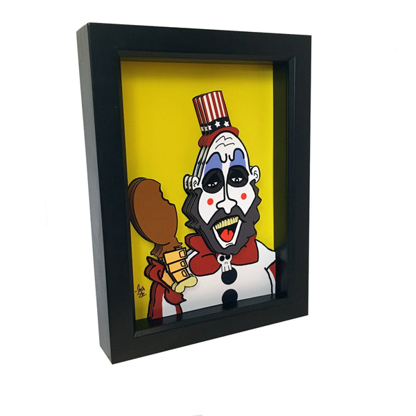 Captain Spaulding 5x7" 3D Art