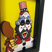 Captain Spaulding 5x7" 3D Art