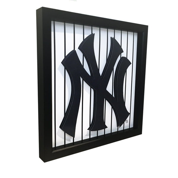 NY Yankees 12x12" 3D Art