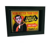 Castle Dracula 5x7" 3D Art