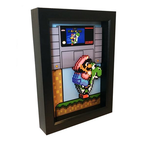 Super Mario World 3D Art