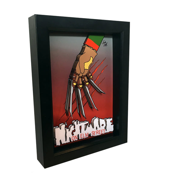 Freddy Krueger Glove 3D Art