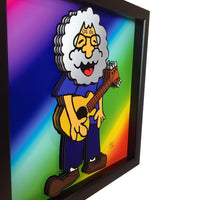 Jerry Garcia 12x12" 3D Art