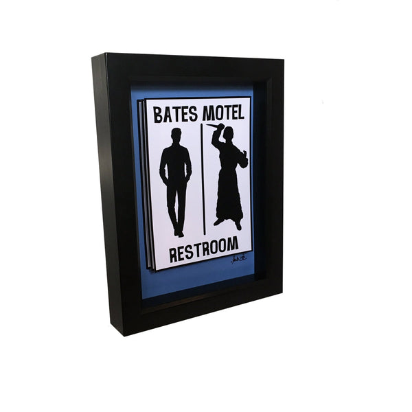 Bates Motel Restroom 3D Art