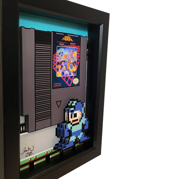 Mega Man 3D Art