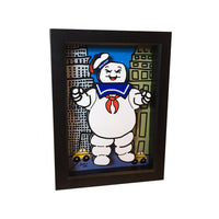 Stay Puft Marshmallow Man 5x7" 3D Art