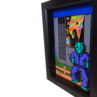 8 Bit Jason Voorhees 3D Art