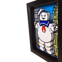 Stay Puft Marshmallow Man 5x7" 3D Art