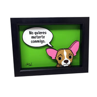 Chihuahua 5x7" 3D Art