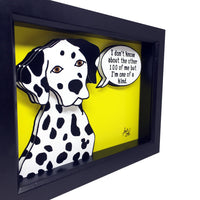 Dalmatian 5x7" 3D Art