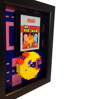 Ms. Pacman Atari 3D Art