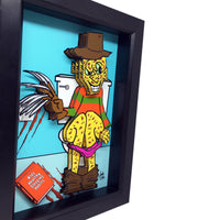 Freddy Krueger Bathroom Decor 3D Art